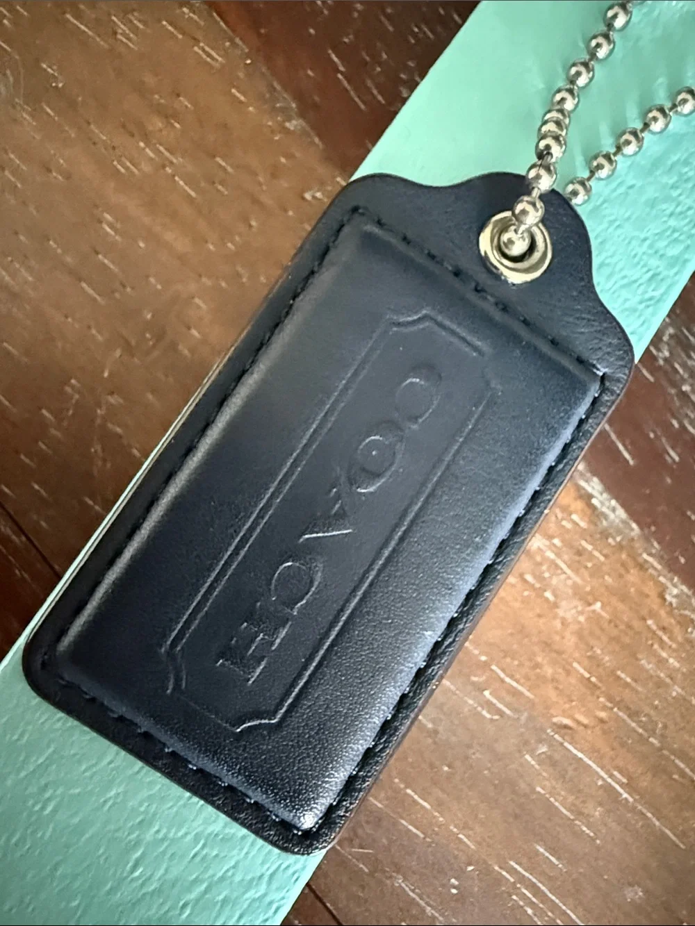 Coach branded black